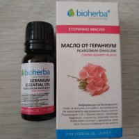 Етерично масло от Гераниум, Geranium Oil Биохерба 10 мл., снимка 4 - Други - 39224951