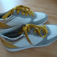 Нови кожени обувки / маратонки Jana, снимка 4 - Маратонки - 30794753