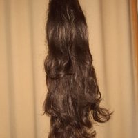 Дълга опашка-перука- 72 см-в пепеляво русо, снимка 6 - Аксесоари за коса - 31936745