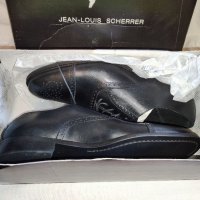 Разкошни официални мъжки обувки от естествена кожа Jean Louis Scherrier №42, снимка 9 - Официални обувки - 37760290