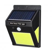 5 броя 60 ЛЕД градинска соларна лампа с датчик за движение, снимка 3 - Соларни лампи - 30799785