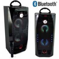 Музикална Bluetooth система с караоке функция QS-36, снимка 3 - Тонколони - 30068973