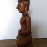 Индийска дървена фигура, снимка 7 - Колекции - 30691802