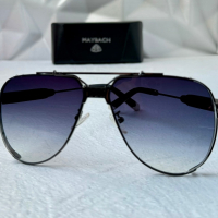 Maybach 2024 мъжки слънчеви очила маска 2 цвята, снимка 4 - Слънчеви и диоптрични очила - 44516792