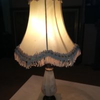 мрамор мед/месинг-антик лампа от франция 1702211035, снимка 8 - Колекции - 31846773