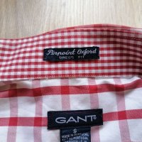 Gant pinpoint oxford-мъжка риза р. S, снимка 2 - Ризи - 31223165