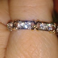 Изящен пръстен -халка Енигма, снимка 2 - Пръстени - 42867453