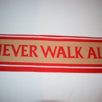 Liverpool - You'll never walk alone - Уникален 100% ориг. шал / Ливърпул, снимка 7 - Футбол - 31174691