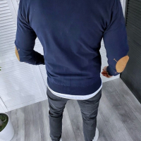 Мъжка жилетка модел 2024г. Алта Синя, снимка 2 - Спортни дрехи, екипи - 44687894