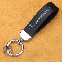 Кожен Ключодържател Mercedes-Benz, снимка 2 - Подаръци за мъже - 33941856