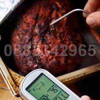 НОВИ! Безжичен грил термометър за месо 8 програми, 5 степени, снимка 3 - Прибори за хранене, готвене и сервиране - 31356085