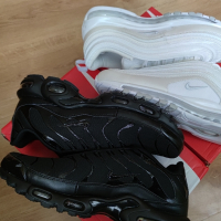Nike Air Max 97 Pearl White TN Black Размер 45 Номер 29см Обувки Мъжки Маратонки, снимка 6 - Маратонки - 44780064