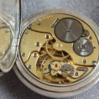 Сребърен джобен часовник Zenith , снимка 14 - Антикварни и старинни предмети - 40414436