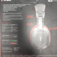 Гейминг Слушалки c Микрофон Trust Ziva Gaming Headset, снимка 7 - Слушалки и портативни колонки - 34555640