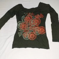 Дамска блуза С/М, снимка 1 - Блузи с дълъг ръкав и пуловери - 31211982