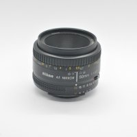 Обектив Nikon AF Nikkor 50mm f/1.8D, снимка 3 - Обективи и филтри - 44482357