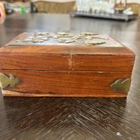 Ръчно изработена дървена кутия за бижута №1793, снимка 2 - Антикварни и старинни предмети - 35476752