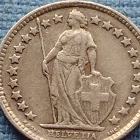 Сребърна монета 0.835 проба 1/2 франк1943г. Швейцарска Конфедерация 39654, снимка 7 - Нумизматика и бонистика - 42752391
