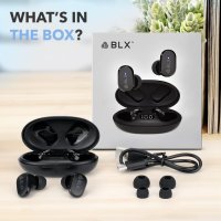 BLX G2 Wireless Earbuds,Bluetooth слушалки с калъф за зареждане,TWS двойни стерео за iPhone,Android, снимка 6 - Bluetooth слушалки - 42627107