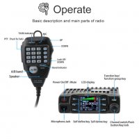 ! Мобилна Радиостанция нова VHF/UHF PNI Anytone AT 778 UV dual band 144-146MHz/430-440Mhz от вносите, снимка 10 - Аксесоари и консумативи - 37785716