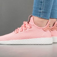 оригинални маратонки  adidas Tennis HU Pharrell Tactile Rose номер 41,5-42, снимка 3 - Маратонки - 39900505