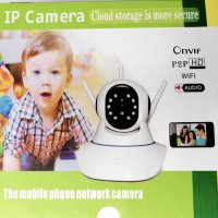 Wi-Fi smart камера Yoosee за видеонаблюдение и охрана  с две антени бебефон , снимка 3 - Камери - 31736753