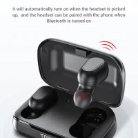 Безжични аудио слушалки Bluetooth F22 TWS F22 , снимка 7 - Bluetooth слушалки - 37473645