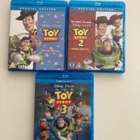 Toy Story 1,2,3 - Blu-Ray филми, снимка 1 - Blu-Ray филми - 38316286