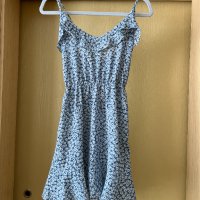Нова светло синя рокля ХС,С размер