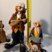 Колекция италиански статуетки ка клоуни музиканти  Formano, снимка 3 - Статуетки - 35123960