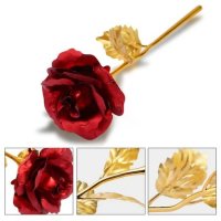 24К Златна роза Golden Rose , Златна / Червена, снимка 5 - Други стоки за дома - 38118287