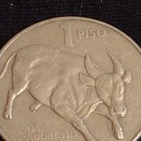 Стара монета 1 писо 1988г. Филипините рядка за КОЛЕКЦИОНЕРИ 30250, снимка 2 - Нумизматика и бонистика - 44351288
