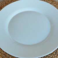 Троен сет за хранене в розово и бяло голяма чиния, по-малка чиния и купа, снимка 3 - Сервизи - 40222960