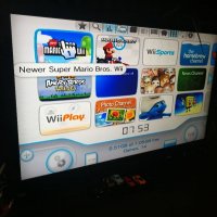 Nintendo Wii хакнато Нинтендо Уии с ТОП игри 4 контролера Mario Sonic Wii Sports motion plus/HDMI, снимка 4 - Игри за Nintendo - 33484467