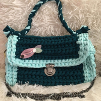 Ръчно плетени чанти на една кука, снимка 1 - Чанти - 44775016
