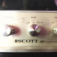 Scott 490 Amplifier Stereomaster Винтидж Извключително рядък,красив и умопомрачително звучащ модел, снимка 4 - Ресийвъри, усилватели, смесителни пултове - 35547701