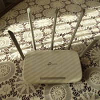 Двулентов Wave2 Wi-fi рутер TP-Link, снимка 1 - Други - 44480141