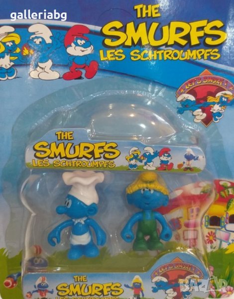 Комплект с фигурки на Смърфовете (The Smurfs), снимка 1