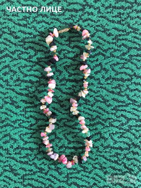 Колие от кристали и естествени камъни Отличен подарък, снимка 1