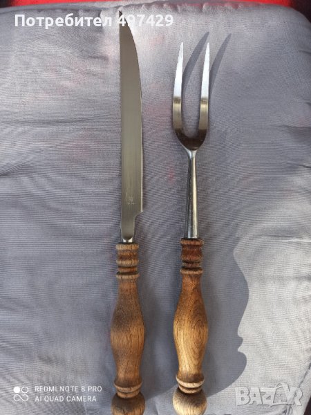 Комплект за барбекю нож и вилица WMF, снимка 1