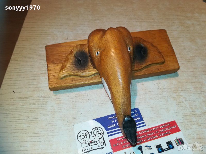 Слонска глава/закачалка за стена 0101211718, снимка 1