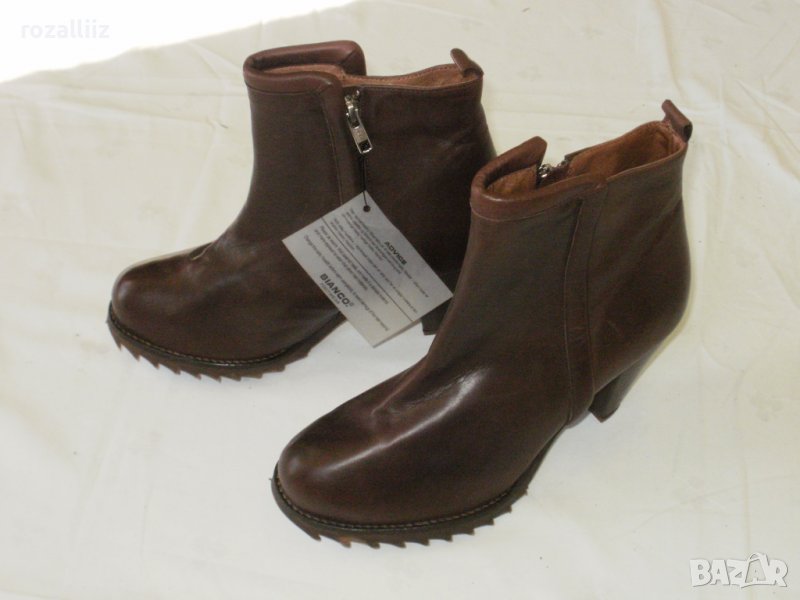 BIANCO дамски нови естествена кожа 39, снимка 1