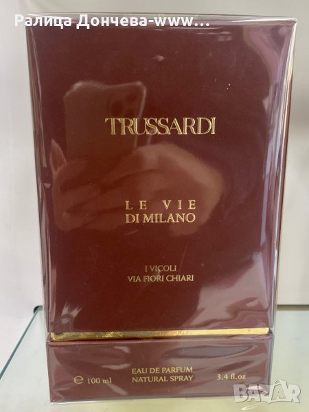 ПАРФЮМ ПРОДУКТ-	 TRUSSARDI LA VIE DI MILANO I VICOLI VIA FIORI CHIARI, снимка 1