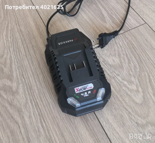 Нови Зарядно 4.5Ah и Батерия Parkside 2Ah - 75лв
, снимка 1