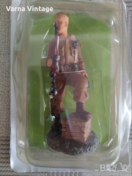 Колекционерски оловни войник. Парашутист от американската армия. Втората световна война., снимка 1