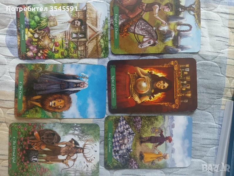 Карти таро "Green witch", снимка 1