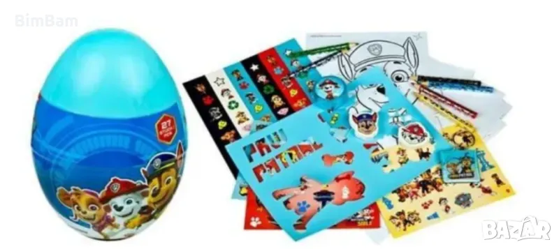 Гигантско яйце изненада Paw Patrol , снимка 1