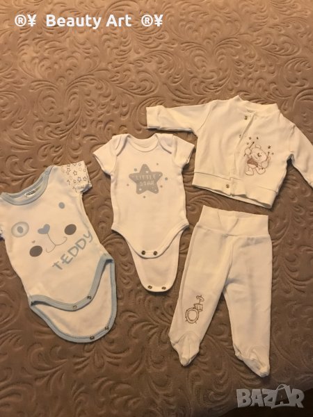 Бебешко боди / комплект - новородено, снимка 1