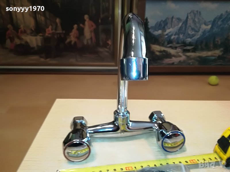 СМЕСИТЕЛ ЗА СТЕНА С ДВЕ ВРЪТКИ 0505231630, снимка 1