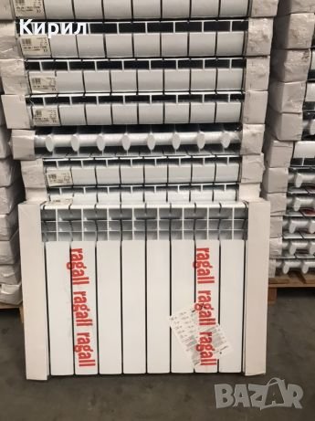 Разпродажба Ragall Н600 Италиански алуминиеви радиатори за водно парно, снимка 1